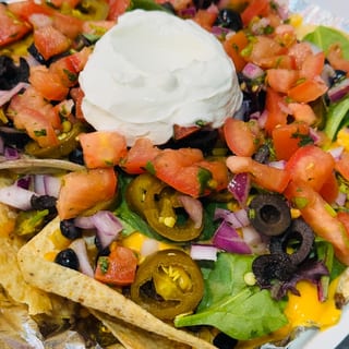 Loaded Beef Nachos