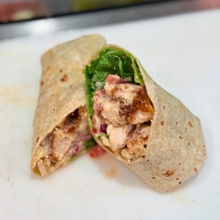 Parmesan Chicken Caesar Wrap